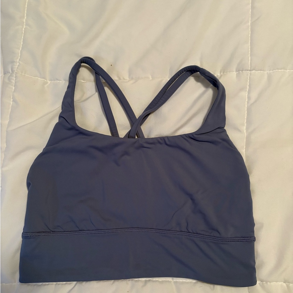 lululemon athletica Blue Strappy Top